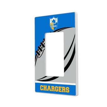 Los Angeles Chargers Passtime Design Single Rocker Lightswitch Plate