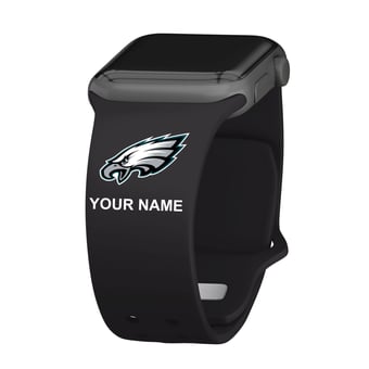 Philadelphia Eagles 38/40/41mm Personalized Silicone Apple Watch Band