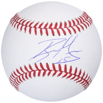Hunter Greene Cincinnati Reds Autographed Baseball with "MLB Debut 4-10-22" Inscription