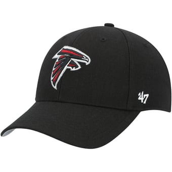 Men's '47 Black Atlanta Falcons MVP Adjustable Hat