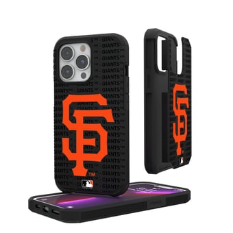 San Francisco Giants iPhone Text Backdrop Rugged Case