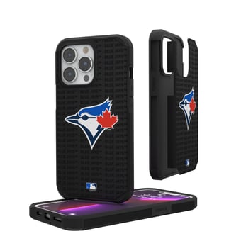 Toronto Blue Jays iPhone Text Backdrop Rugged Case