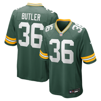 Men's Nike LeRoy Butler Green Green Bay Packers Retired Player Game Jersey