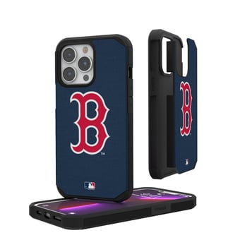 Boston Red Sox iPhone Solid Design Rugged Case