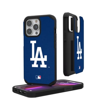 Los Angeles Dodgers iPhone Solid Design Rugged Case