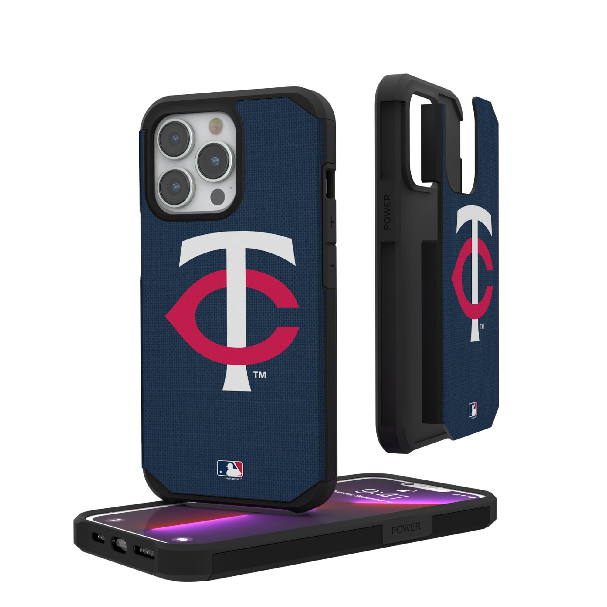 Minnesota Twins iPhone Solid Design Rugged Case Minnesota Twins iPhone Solid Design Rugged Case