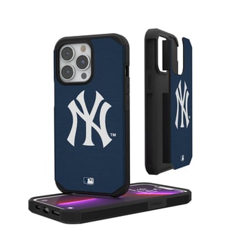 New York Yankees iPhone Solid Design Rugged Case