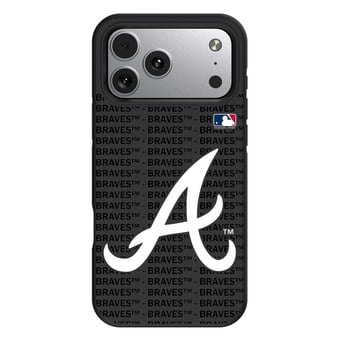 Keyscaper Atlanta Braves Personalized Bump Case with 8.2ft Drop Protection