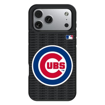 Keyscaper Chicago Cubs Personalized Bump Case with 8.2ft Drop Protection