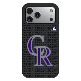 Keyscaper Colorado Rockies Personalized Bump Case with 8.2ft Drop Protection