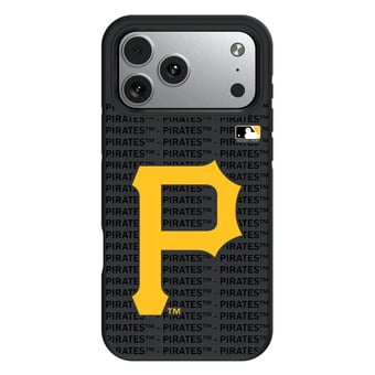 Keyscaper Pittsburgh Pirates Personalized Bump Case with 8.2ft Drop Protection