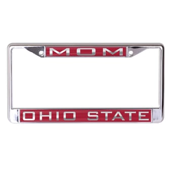WinCraft Ohio State Buckeyes S/L Mom License Plate Frame
