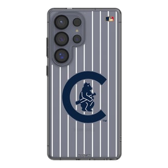 Chicago Cubs 1911-1912 Cooperstown Pinstripe Galaxy Clear Case