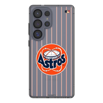 Houston Astros 1977-1998 Cooperstown Pinstripe Galaxy Clear Case