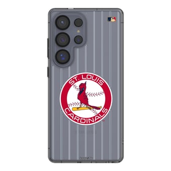 St. Louis Cardinals 1966-1997 Cooperstown Pinstripe Galaxy Clear Case