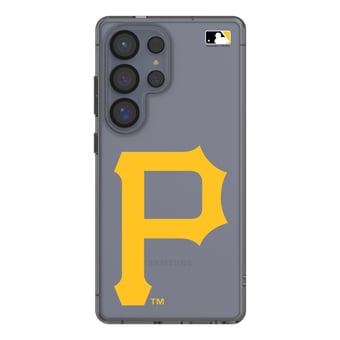 Pittsburgh Pirates Galaxy Text Backdrop Clear Case