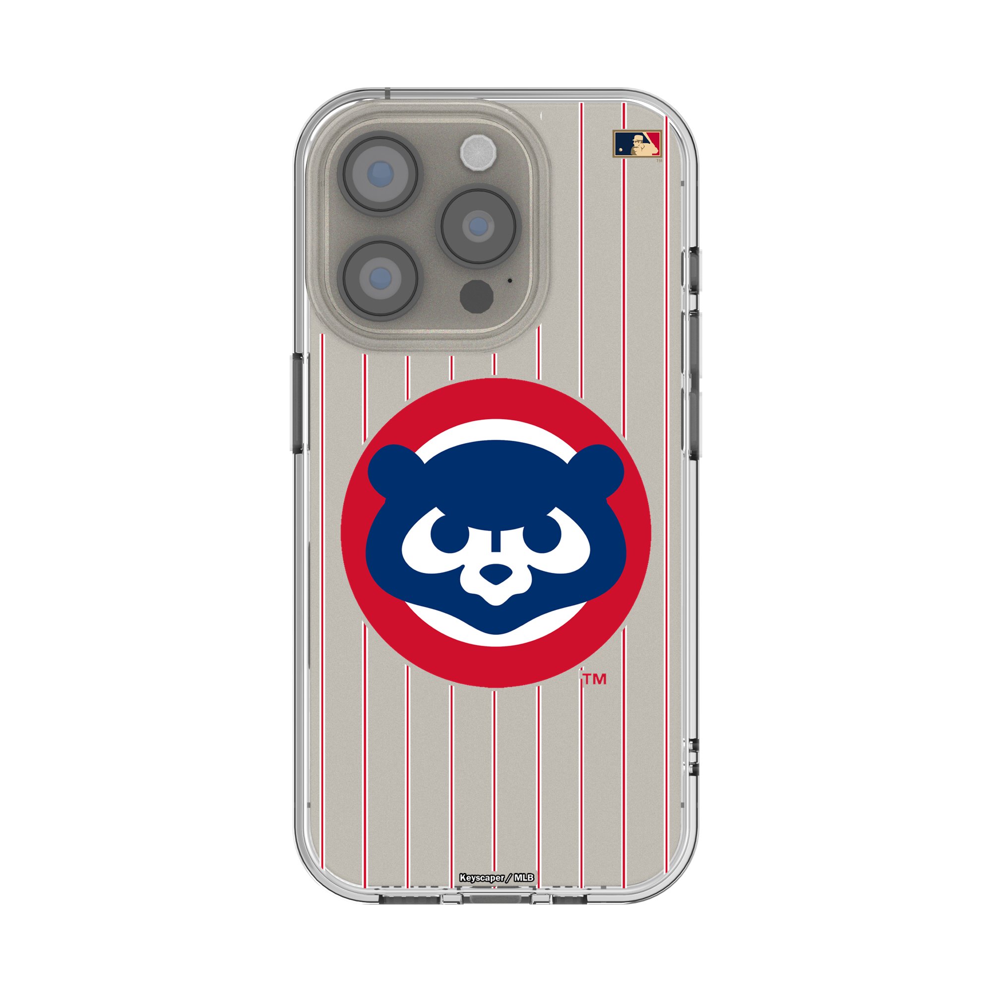 Chicago Cubs 1979-1998 Cooperstown Pinstripe iPhone Clear Case Chicago Cubs 1979-1998 Cooperstown Pinstripe iPhone Clear Case