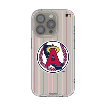 Los Angeles Angels 1986-1992 Cooperstown Pinstripe iPhone Clear Case