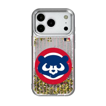 Chicago Cubs 1979-1998 Cooperstown Pinstripe iPhone Glitter Case