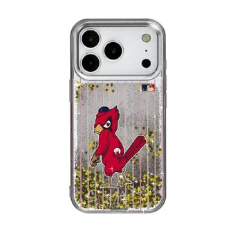 St. Louis Cardinals 1950 Cooperstown Pinstripe iPhone Glitter Case
