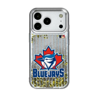 Toronto Blue Jays 1997-2002 Cooperstown Pinstripe iPhone Glitter Case