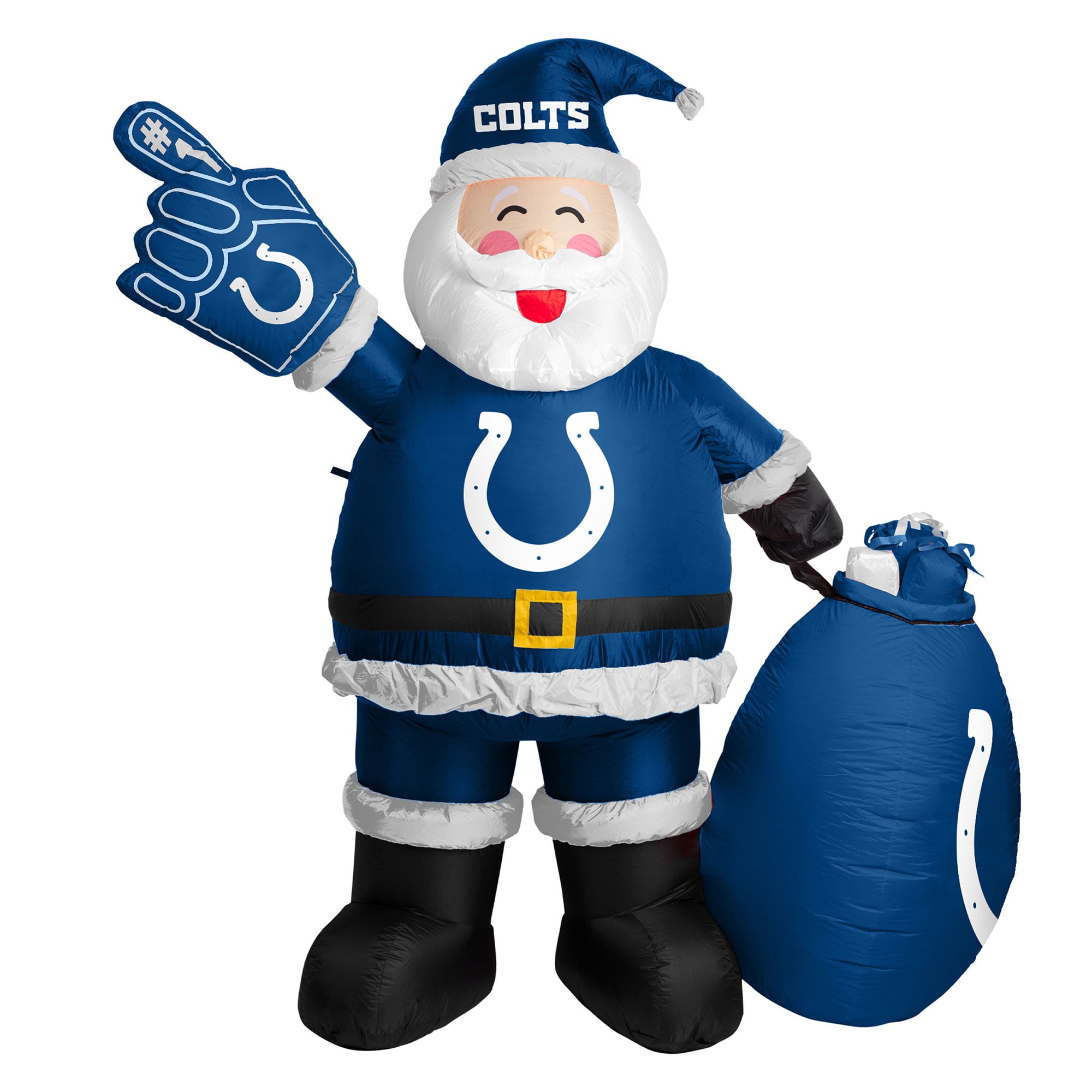 Indianapolis Colts 7′ Inflatable Santa Indianapolis Colts 7′ Inflatable Santa