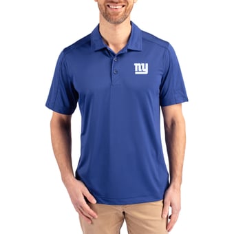 Men's Cutter & Buck Royal New York Giants Prospect Textured Stretch Polo