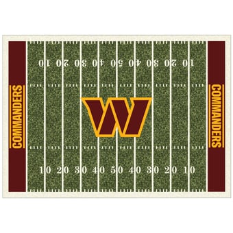 Imperial Washington Commanders 7'8'' x 10'9'' Home Field Rug