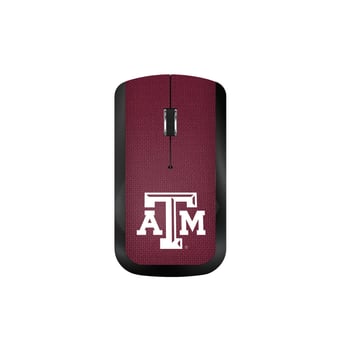 Texas A&M Aggies Solid Design Wireless Mouse