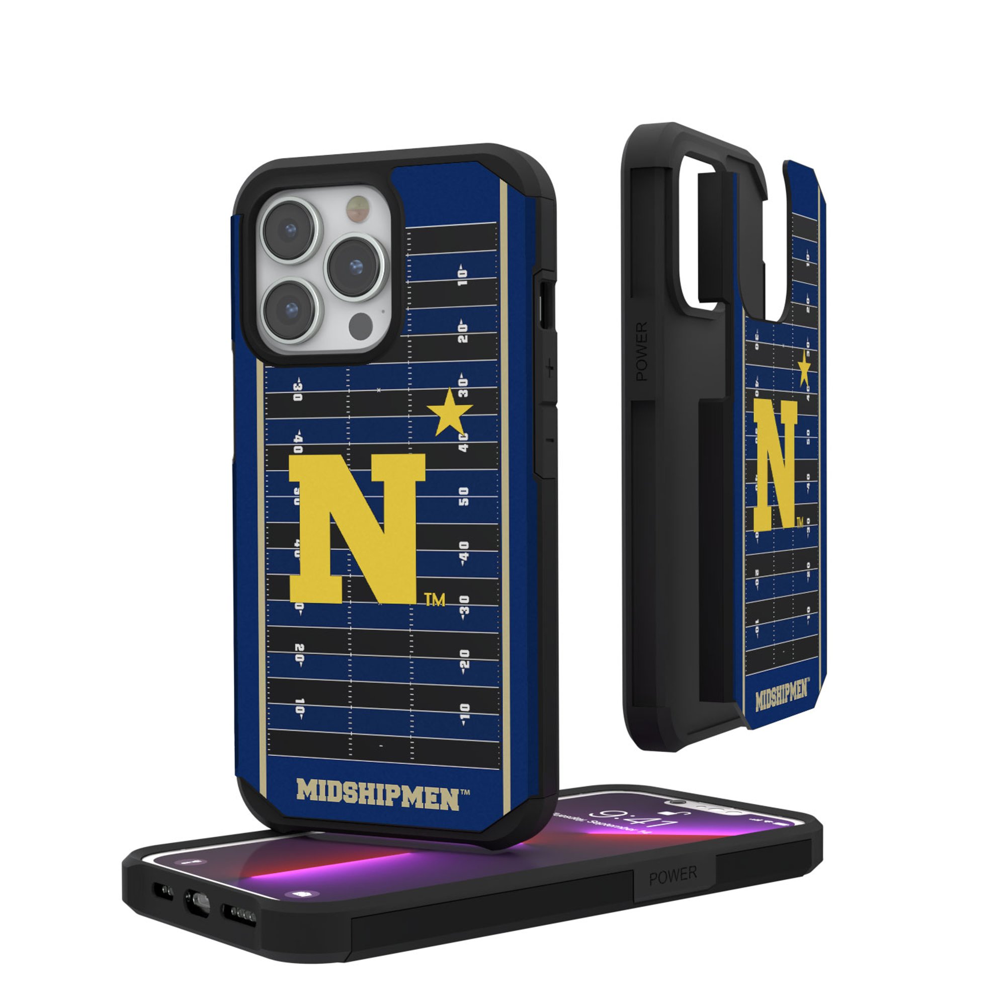 Navy Midshipmen Field iPhone Rugged Case Navy Midshipmen Field iPhone Rugged Case