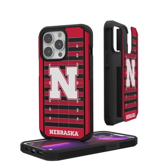 Nebraska Huskers Logo Field iPhone Rugged Case