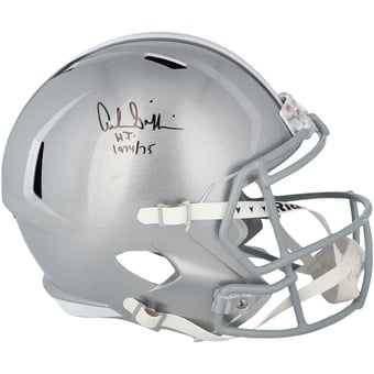 Archie Griffin Ohio State Buckeyes Autographed Riddell Speed Replica Helmet with "HT 74/75" Inscription