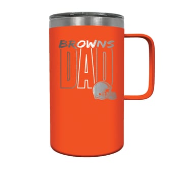 Cleveland Browns Dad 18oz. Hustle Travel Mug