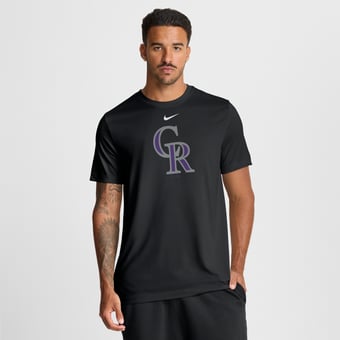Men's Nike Black Colorado Rockies New Legend Dri-FIT T-Shirt