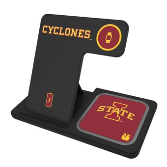 Keyscaper Iowa State Cyclones 3-In-1 Wireless Charger