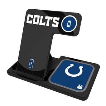 Keyscaper Indianapolis Colts 3-In-1 Wireless Charger