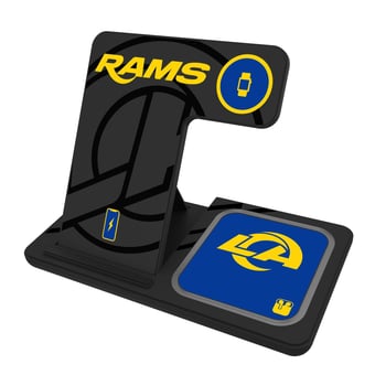 Keyscaper Los Angeles Rams 3-In-1 Wireless Charger