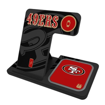 Keyscaper San Francisco 49ers 3-In-1 Wireless Charger