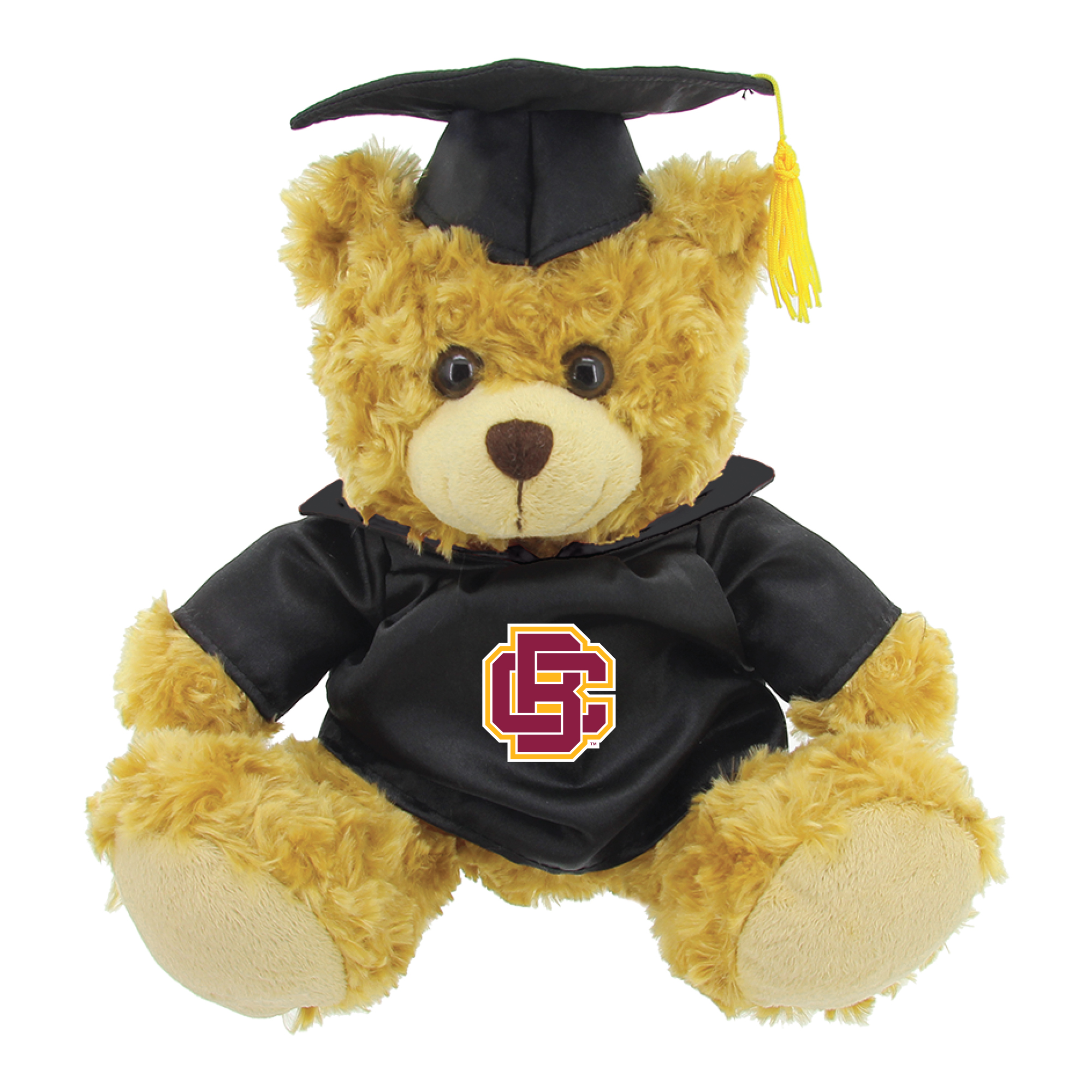 Black/Brown Bethune-Cookman Wildcats 12'' Graduation Plush Bear