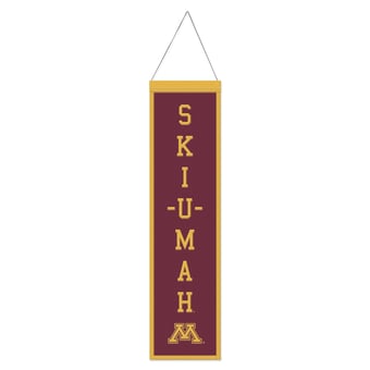 WinCraft Minnesota Golden Gophers 8" x 32" Slogan Wool Banner
