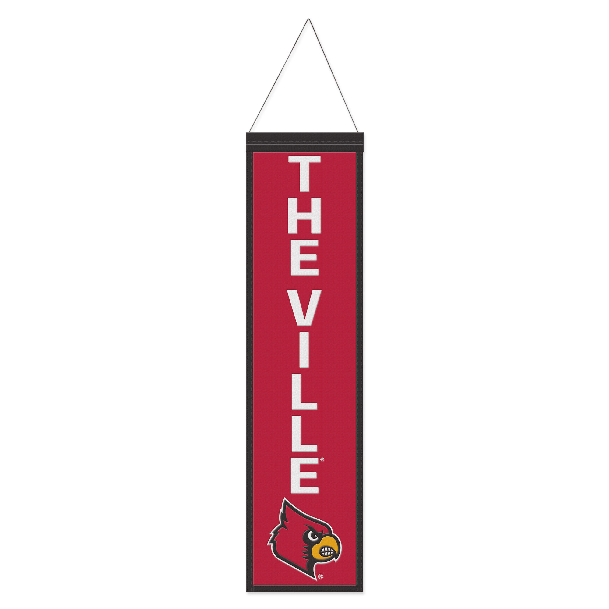 WinCraft Louisville Cardinals 8" x 32" Slogan Wool Banner