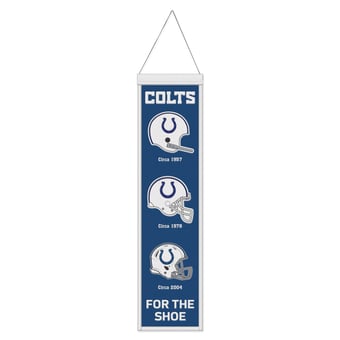 WinCraft Indianapolis Colts 8" x 32" Evolution Banner