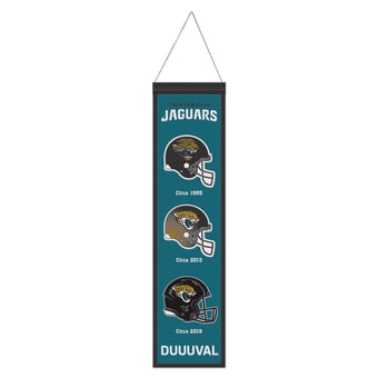 WinCraft Jacksonville Jaguars 8" x 32" Evolution Banner