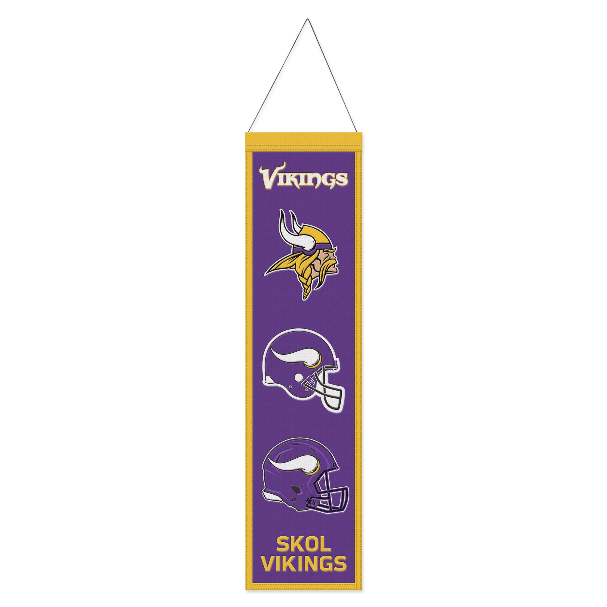 WinCraft Minnesota Vikings 8" x 32" Evolution Banner