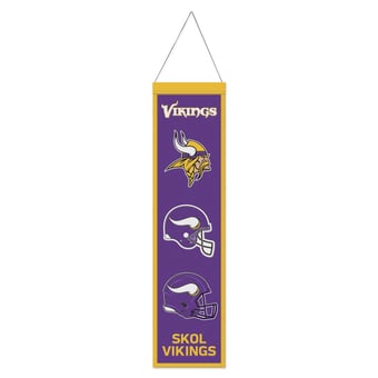 WinCraft Minnesota Vikings 8" x 32" Evolution Banner