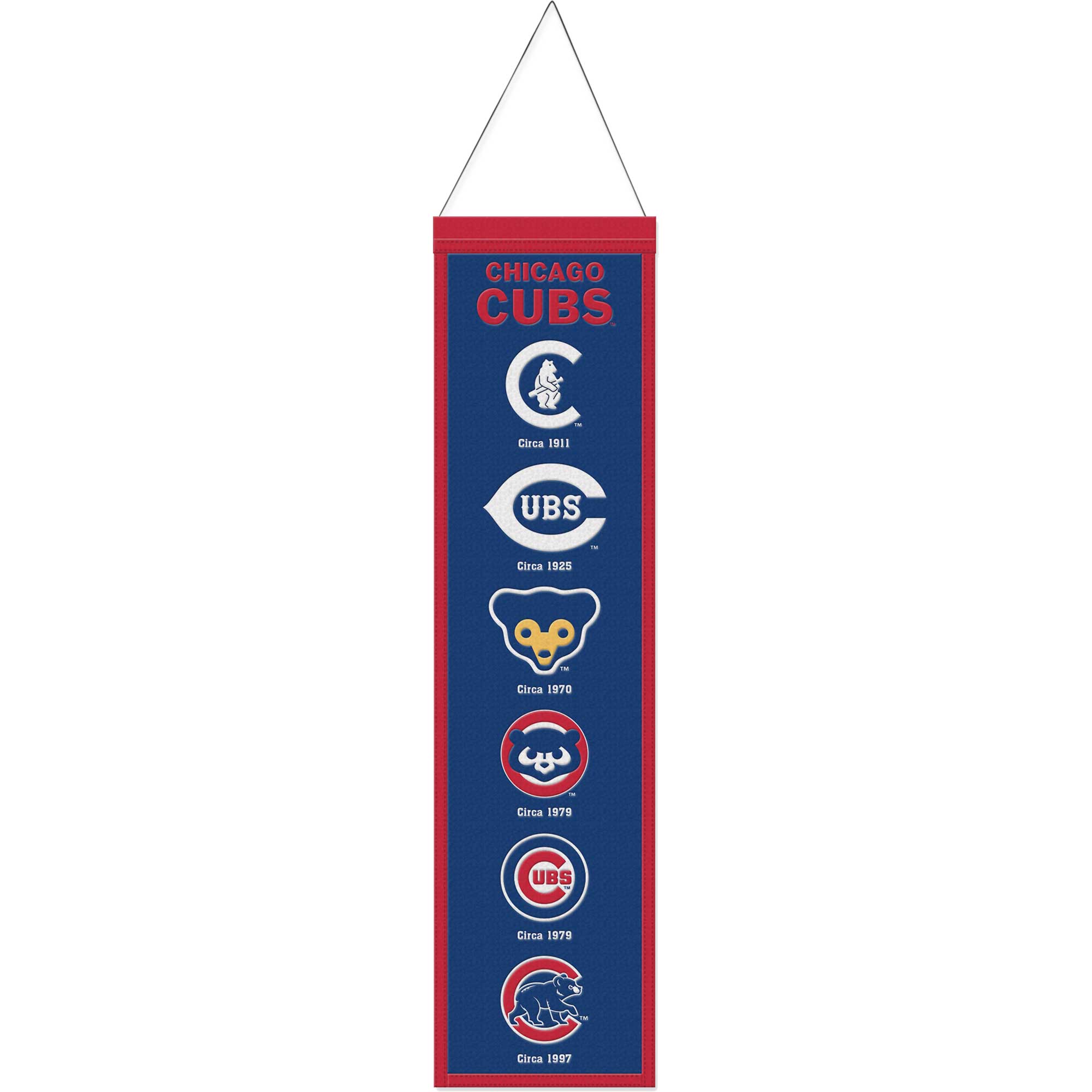 WinCraft Chicago Cubs 8″ x 32″ Evolution Banner WinCraft Chicago Cubs 8″ x 32″ Evolution Banner