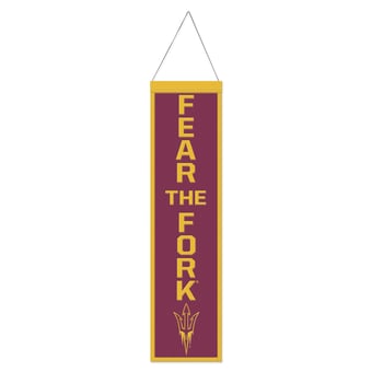 WinCraft Arizona State Sun Devils 8" x 32" Slogan Wool Banner