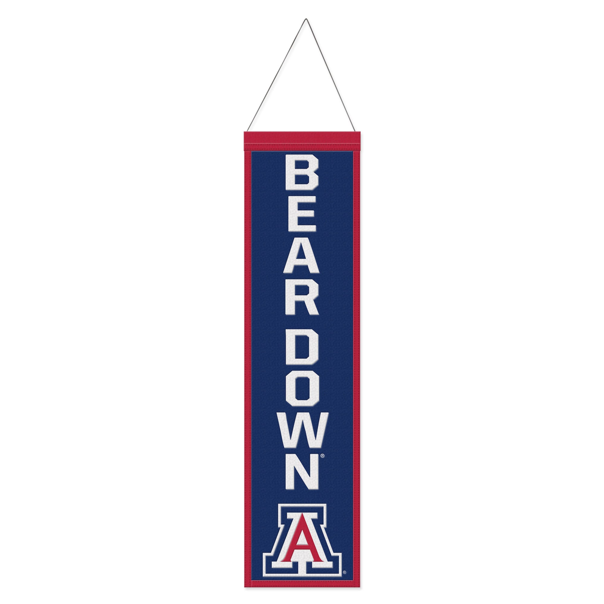 WinCraft Arizona Wildcats 8" x 32" Slogan Wool Banner