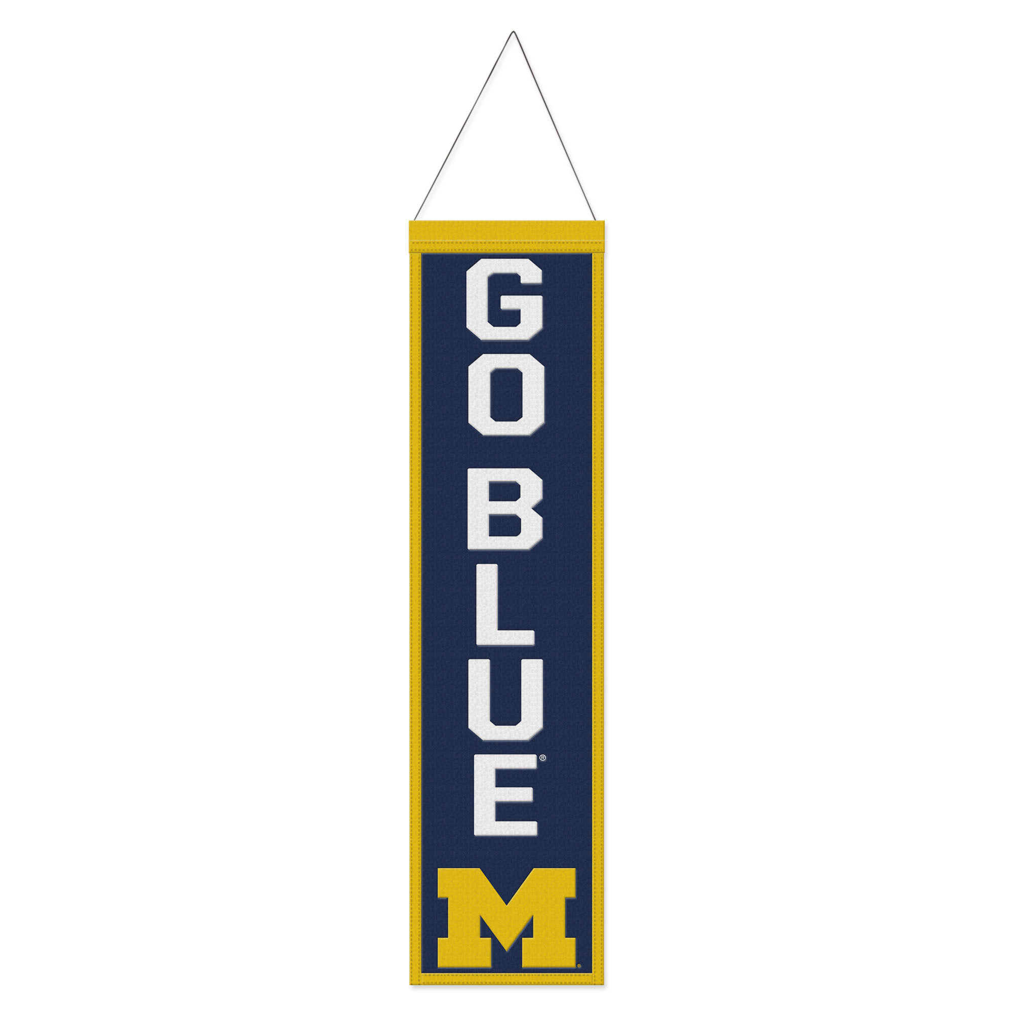 WinCraft Michigan Wolverines 8" x 32" Slogan Wool Banner