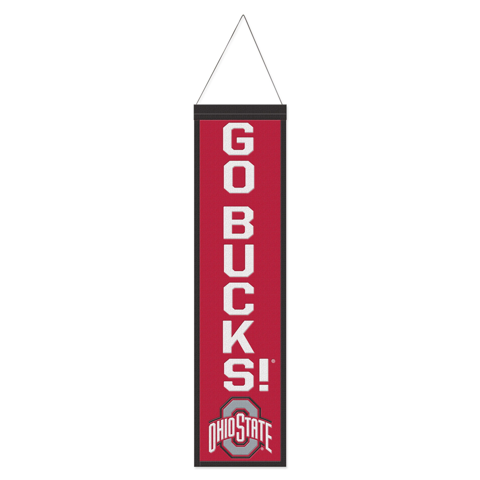 WinCraft Ohio State Buckeyes 8" x 32" Slogan Wool Banner
